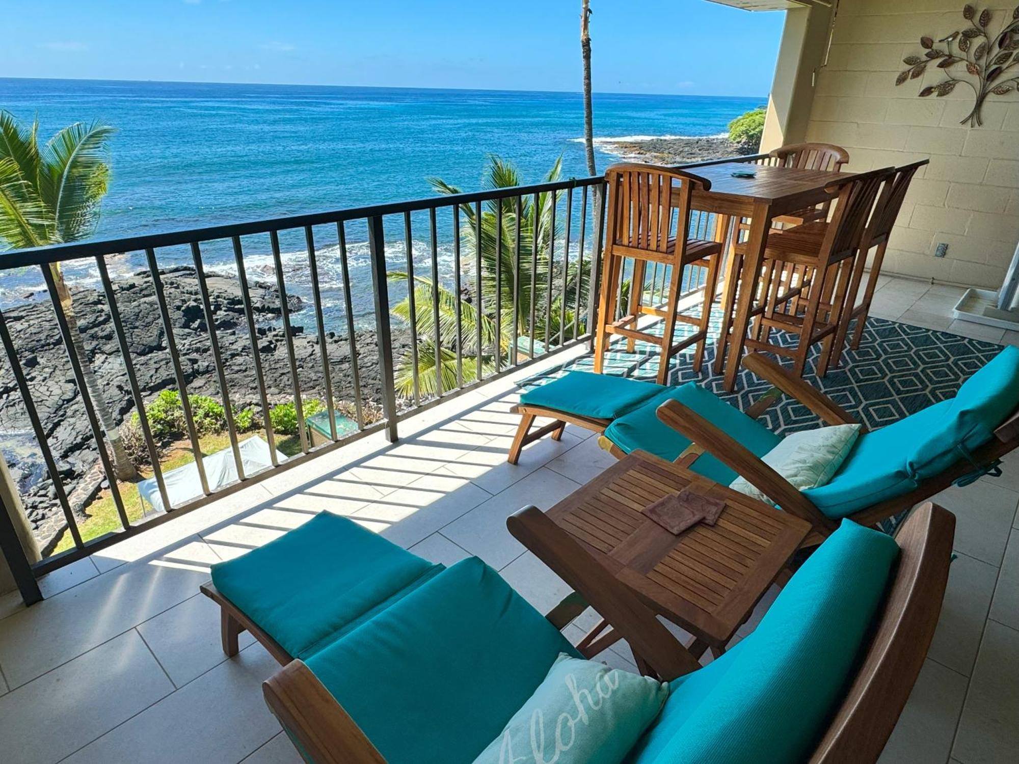 קאילואה-קונה Oceanfront Luxury Condo מראה חיצוני תמונה